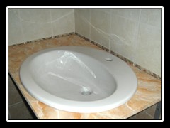 Piano Lavabo In Finto Marmo