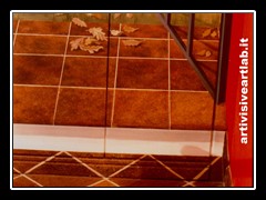 trompe l'oeil su armadio (Dettaglio 2)